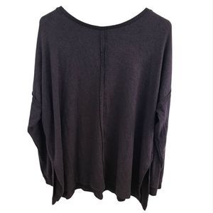 Donna Karen purple long sleeve size large pajama top